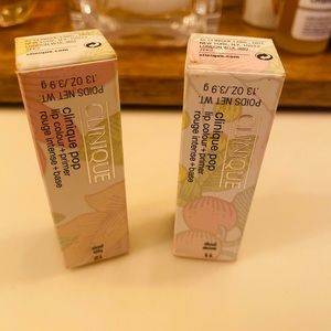 Clinique Fab Pop & Wow Pop lipstick - new